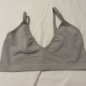 Colsie gray cotton bralette